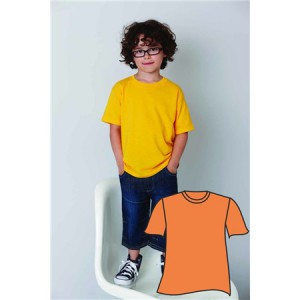 Gildan Heavy Cotton Youth T-Shirt, tennessee orange, XL (T-shirt, 90-100% cotton)