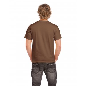 Gildan Ultra Cotton Adult T-shirt, Chestnut, 3XL (T-shirt, 90-100% cotton)