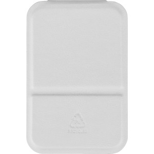 Glass mirror Mio, white