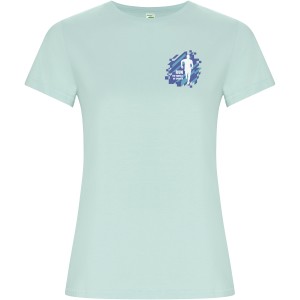 Golden short sleeve women's t-shirt, Mint (T-shirt, 90-100% cotton)