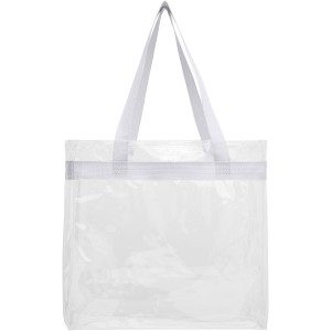 Hampton transparent tote bag, White (Shopping bags)