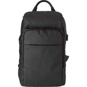 PU backpack Rishi, black