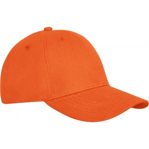 Davis 6 panel cap, Orange (Hats)