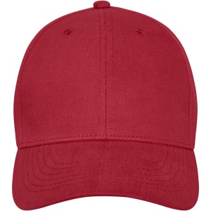 Davis 6 panel cap, Red (Hats)