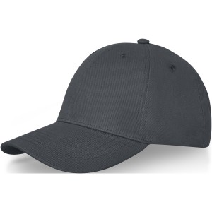 Davis 6 panel cap, Storm grey (Hats)