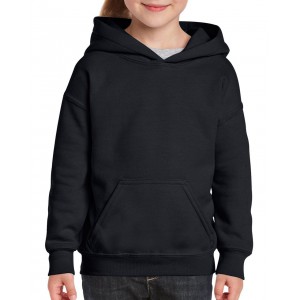 HEAVY BLEND(tm) YOUTH HOODED SWEATSHIRT, Black