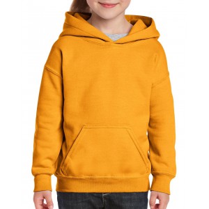 HEAVY BLEND(tm) YOUTH HOODED SWEATSHIRT, Gold