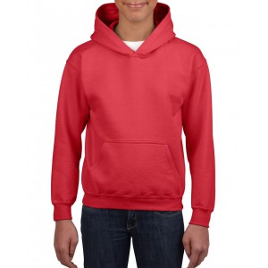 HEAVY BLEND(tm) YOUTH HOODED SWEATSHIRT, Red