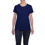 HEAVY COTTON(tm)  LADIES' T-SHIRT, Cobalt