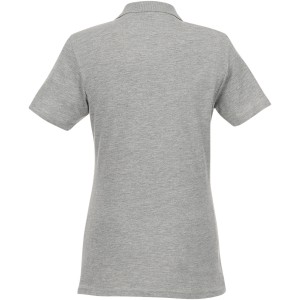 Helios Lds polo, Htr Grey, M (Polo shirt, 90-100% cotton)