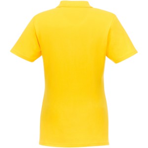 Helios Lds polo, Yellow, L (Polo shirt, 90-100% cotton)