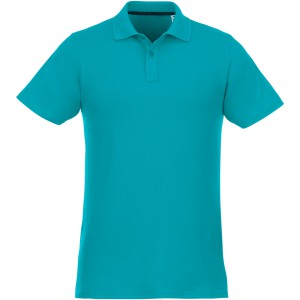 Helios mens polo, Aqua, 3XL (Polo shirt, 90-100% cotton)