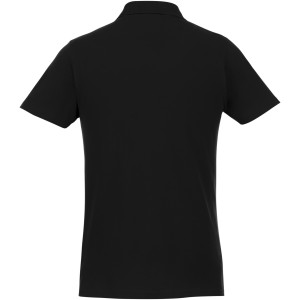 Helios mens polo, Black, M (Polo shirt, 90-100% cotton)