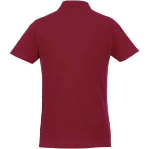 Helios mens polo, Burgundy, S (Polo shirt, 90-100% cotton)