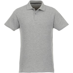 Helios mens polo, H Grey, S (Polo shirt, 90-100% cotton)