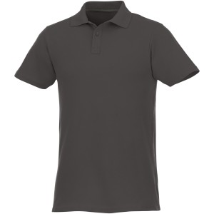 Helios mens polo,Storm Grey, M (Polo shirt, 90-100% cotton)