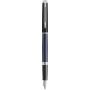 Hemisphere colour blocking fountain pen with palladium trim,