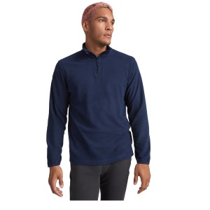 Himalaya men's quarter zip fleece jacket, Navy Blue (Polar pullovers)