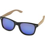 Hiru rPET/wood mirrored polarized sunglasses in gift box, Wo (12700271)