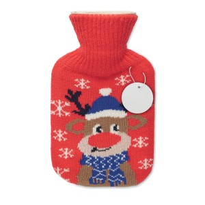 Hot water bottle 250ml, Red (Hot&Cold packs)