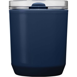 Hudson 180 ml recycled plastic double-wall tumbler, Navy (Glasses)