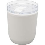 Hudson 180 ml recycled plastic double-wall tumbler, White (10085201)