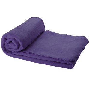 Huggy blanket and pouch, Purple (Blanket)