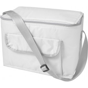 Polyester (420D) cooler bag Nikki, white