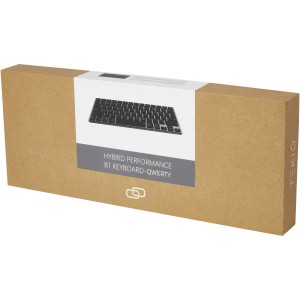 Hybrid performance Bluetooth keyboard - QWERTY, Solid black (Office desk equipment)