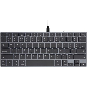 Hybrid performance Bluetooth keyboard - QWERTY, Solid black (Office desk equipment)