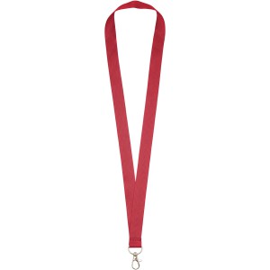 Impey lanyard with convenient hook, Red (Lanyard, armband, badge holder)