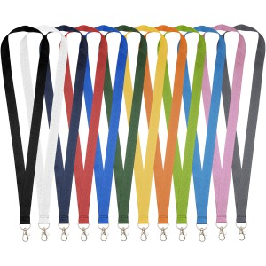 Impey lanyard with convenient hook, White (Lanyard, armband, badge holder)