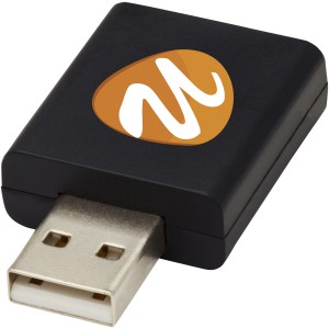 Incognito USB data blocker, Solid black (Photo accessories)