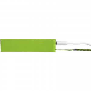 Jive 2000 mAh power bank, Lime,White (Powerbanks)