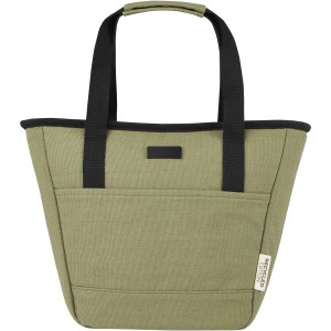 Joey 9-can GRS recycled canvas lunch cooler bag 6L, Olive (Cooler bags)