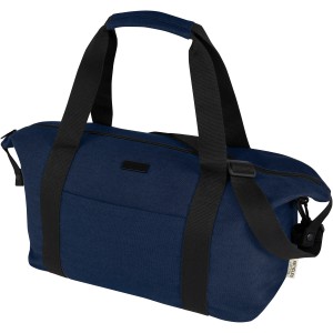 Joey GRS recycled canvas sports duffel bag 25L, Navy (Travel bags)