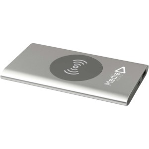 Juice 4000 mAh Type-C recycled aluminium wireless power bank (Powerbanks)