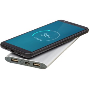 Juice 8000mAh wireless powerbank, Silver (Powerbanks)