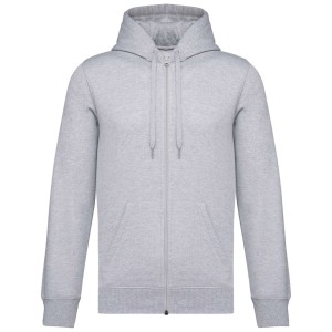UNISEX FULL ZIP HOODIE, Oxford Grey