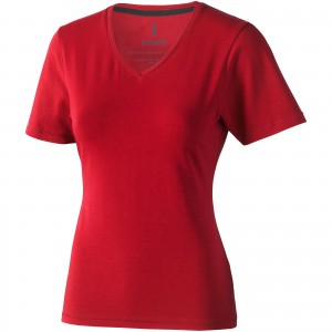 Kawartha short sleeve women's organic t-shirt, Red (T-shirt, 90-100% cotton)