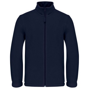 KIDS' FULL ZIP FLEECE JACKET, Navy (Polar pullovers)