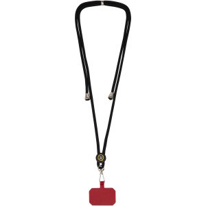 Kubi phone lanyard, Red (Lanyard, armband, badge holder)