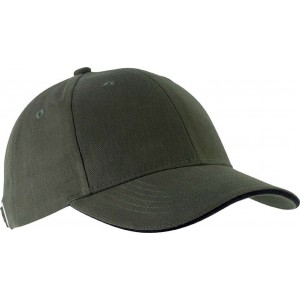 ORLANDO - 6 PANELS CAP, Khaki/Black, U