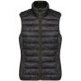 LADIES' LIGHTWEIGHT SLEEVELESS FAKE DOWN JACKET, Jungle Camo