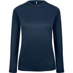 LADIES' LONG-SLEEVED SPORTS T-SHIRT, Sporty Navy (PA444SNV)