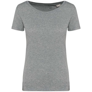 LADIES' T-SHIRT, Moon Grey Heather (T-shirt, 90-100% cotton)