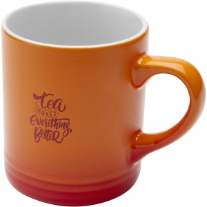 Laguna 330 ml ceramic mug, Orange (Mugs)