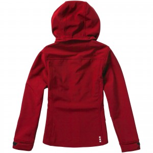 Langley softshell ladies jacket, Red (Jackets)