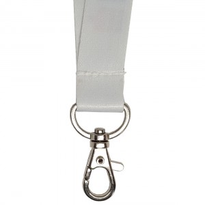 Lanyard with drop carabiner, 20 mm (raw material) (Lanyard, armband, badge holder)