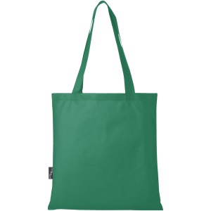 Zeus GRS recycled non-woven convention tote bag 6L, Green (Laptop & Conference bags)